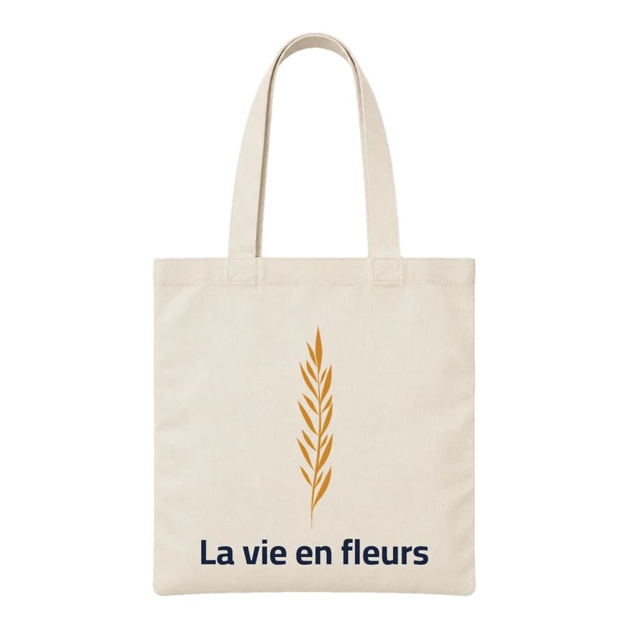 Tote bag — Feuillage · Jardin secret — الأمام — طبيعي